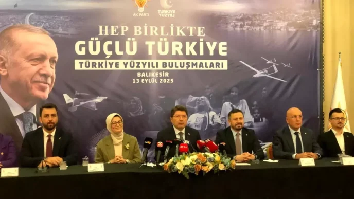 Adalet Bakani Tunc CHP Genel Merkezi bir yalan merkezine donustu