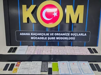 Adanada Tefecilik Operasyonu 3 Tutuklama