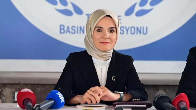 Aile ve Sosyal Hizmetler Bakani Goktas Anadolu Yayincilar Federasyonunda gundeme