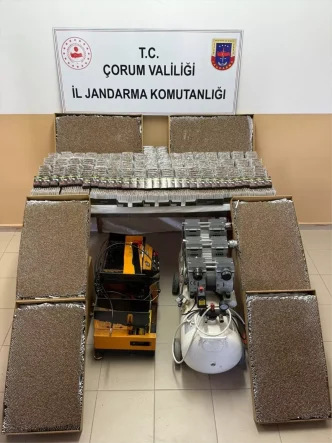 Alacada Operasyonda 56 Bin Doldurulmus Makaron Ele Gecirildi