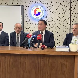 Ali Babacan Cankirida Esnafla Bulustu
