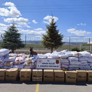 Ankarada 6 Ton Kacak Tutun Ele Gecirildi