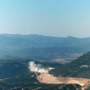 Antalya Konya Karayolu Patlatmali Calisma Nedeniyle Ulasima Kapandi