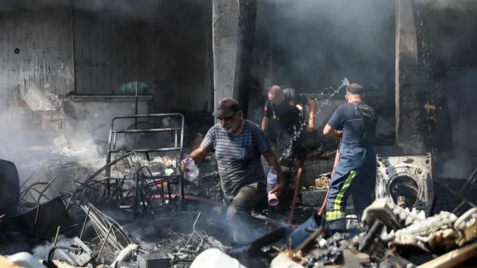 Antalyada Yangin Geri Donusumcu Tayfun Yalovanin Evi Yandi