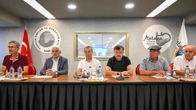 Antalyada Zeytin ve Zeytinyagi Sektor Analiz Toplantisi Duzenlendi