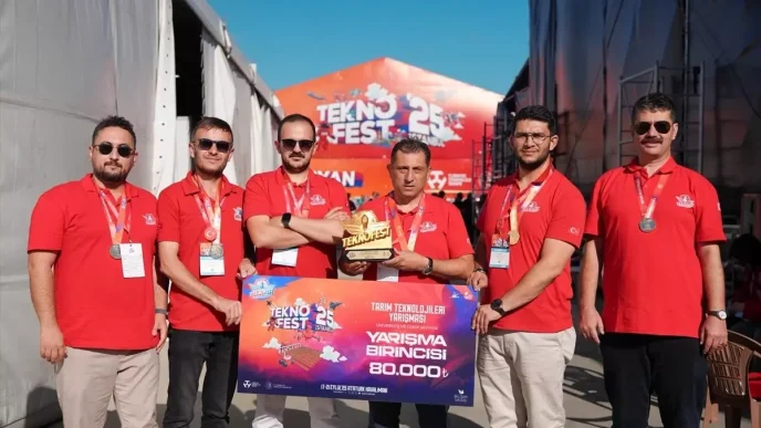 Ardahan Tarim Il Mudurlugu TEKNOFESTte Birincilik Odulu Aldi