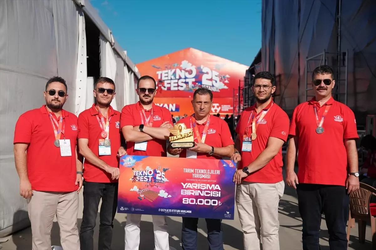 Ardahan Tarim Il Mudurlugu TEKNOFESTte Birincilik Odulu Aldi