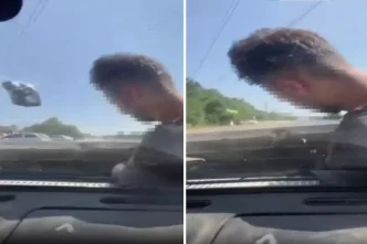 Arizayi bulmak icin ustayi motorun icine bindirdi kaput acik ilerledi
