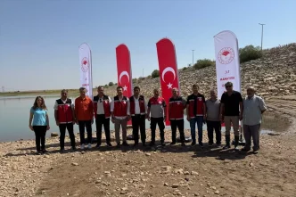Ataturk Baraj Goletine 1 Milyon 75 Bin Balik Yavrusu Salindi