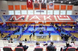 Avrupa Universiteleri Masa Tenisi Sampiyonasi Burdurda Basliyor
