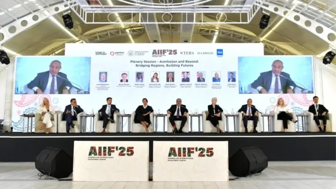 Azerbaycan Yatirim Forumunda 144 Milyar Dolar Yabanci Yatirim Cektigini Acikladi