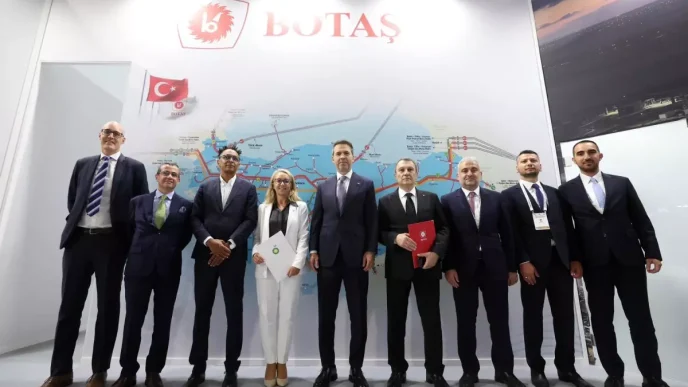 BOTAS ve BP Arasinda 48 Milyar Metrekup LNG Anlasmasi