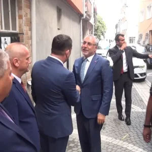 Bakan Isikhan Silivride Esnaf ve Sanatkarlarla Bulustu