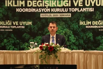 Bakan Kurum Iklim krizi Turkiye icin apacik yakin bir tehdit