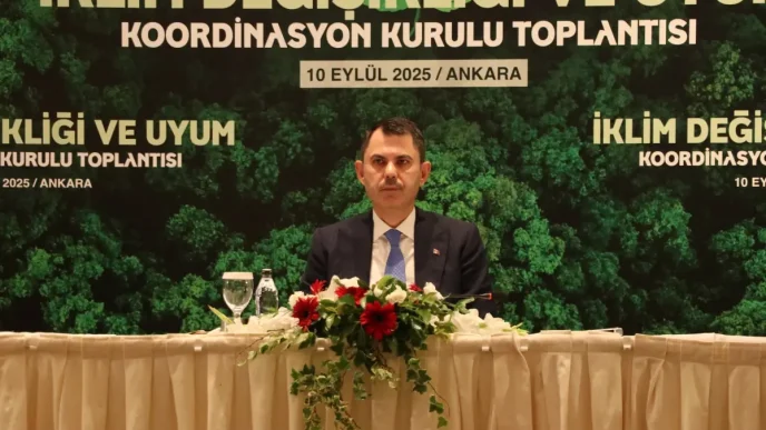 Bakan Kurum Iklim krizi Turkiye icin apacik yakin bir tehdit
