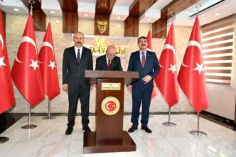 Bakan Simsek Batmanda Valiligi Ziyaret Etti