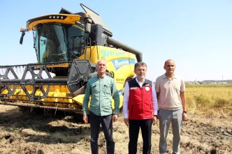 Bakan Yumakli Halkimizin pirinc ihtiyacinin yuzde 72sini kendi topraklarimizda uretiyoruz