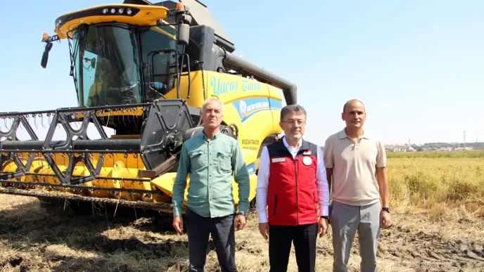 Bakan Yumakli Halkimizin pirinc ihtiyacinin yuzde 72sini kendi topraklarimizda uretiyoruz