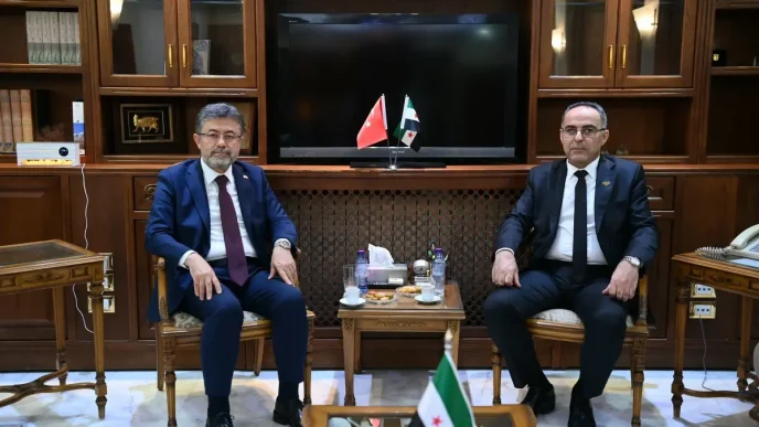 Bakan Yumakli Suriyede Tarim Is Birligini Guclendirmeyi Amacliyor
