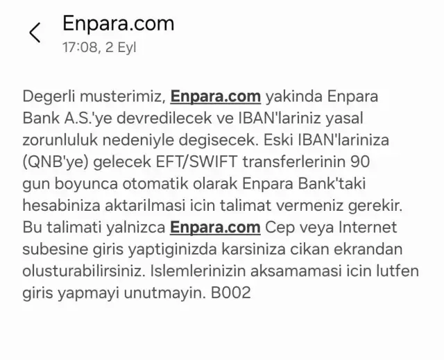 Banka SMS göndermeye başladı! Milyonlarca kişinin IBAN numarası değişiyor