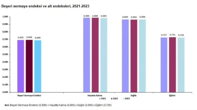 Beseri Sermaye Endeksi 2023te 0690 Olarak Belirlendi