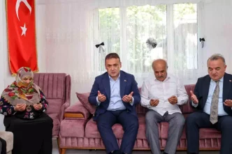 Bilecik Valisi Faik Oktay Sozer Bozuyukte temaslarda bulundu