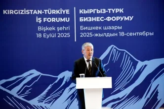 Biskekte Kirgiz Turk Is Forumu gerceklestirildi