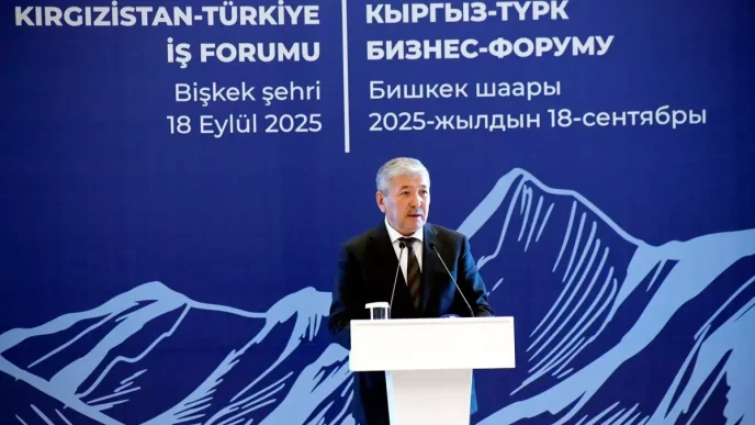 Biskekte Kirgiz Turk Is Forumu gerceklestirildi