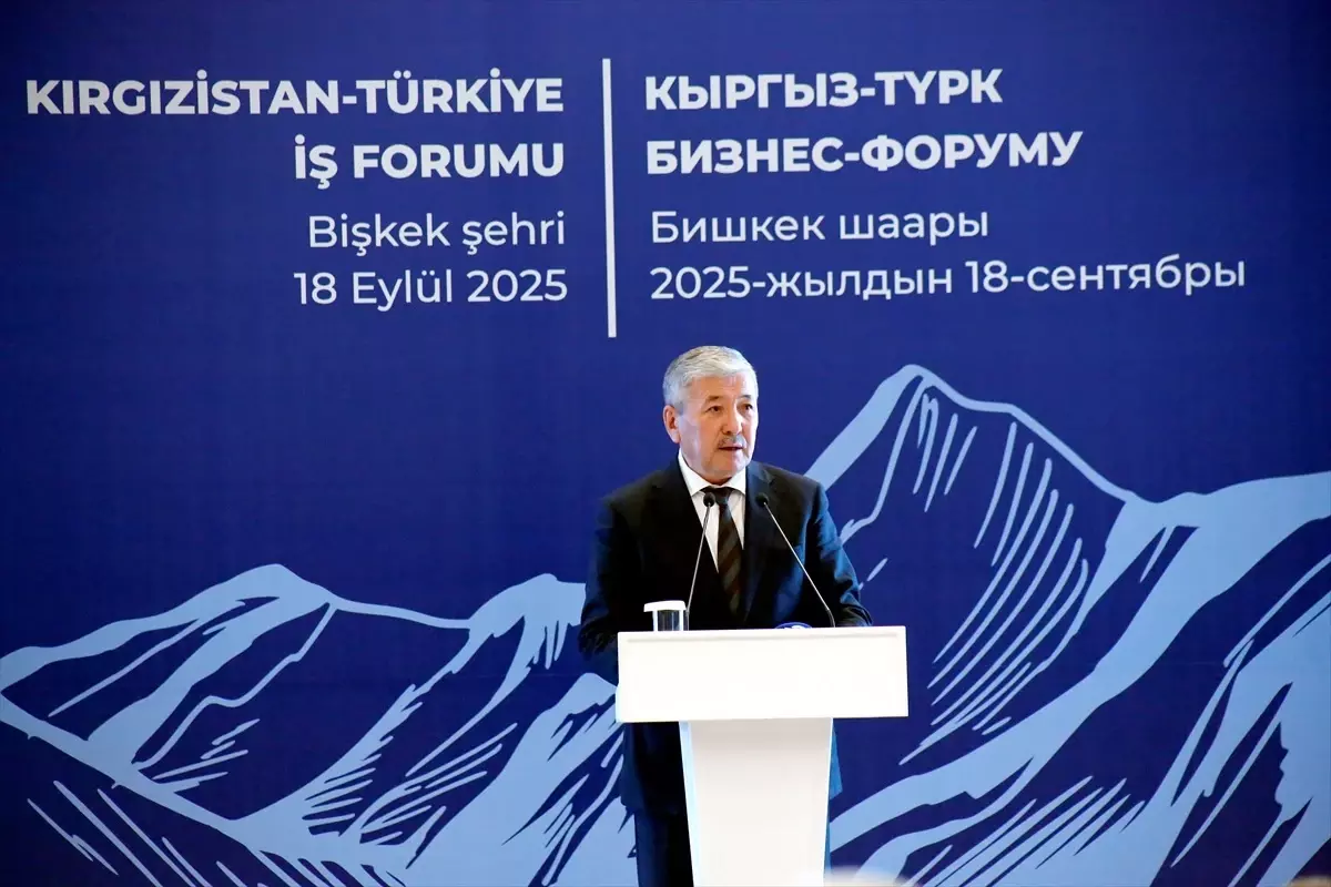 Biskekte Kirgiz Turk Is Forumu gerceklestirildi