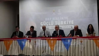 Burdurda AK Parti Il Divan Toplantisi Gerceklesti