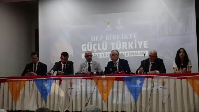 Burdurda AK Parti Il Divan Toplantisi Gerceklesti