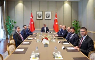 Cevdet Yilmaz Azerbaycan Bakani Anar Aliyevi Kabul Etti