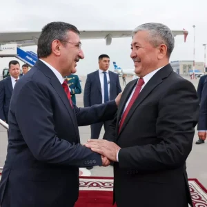 Cevdet Yilmaz Kirgizistanda KEK Toplantisina Katildi