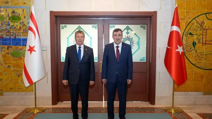 Cevdet Yilmazdan KKTCye Destek Mesaji
