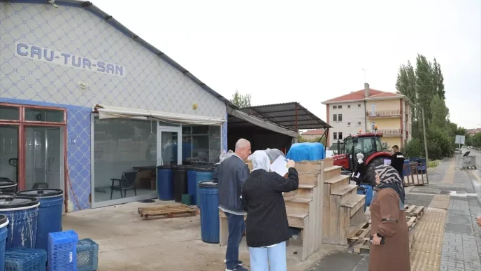 Cubukta Tursu Ureticilerine Denetim Yapildi