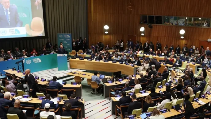 Cumhurbaskani Erdogan BM Iklim Zirvesinde konustu Aciklamasi