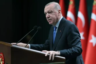 Cumhurbaskani Erdogan Kabine sonrasi konusuyor