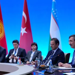 Cumhurbaskani Yardimcisi Cevdet Yilmaz Turk Devletleri Toplantisina Katildi