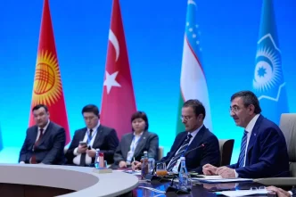 Cumhurbaskani Yardimcisi Cevdet Yilmaz Turk Devletleri Toplantisina Katildi