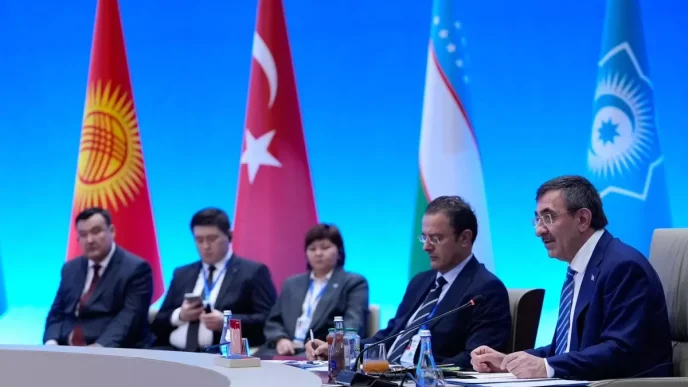 Cumhurbaskani Yardimcisi Cevdet Yilmaz Turk Devletleri Toplantisina Katildi