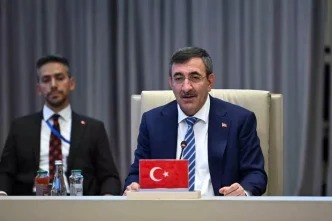 Cumhurbaskani Yardimcisi Yilmaz KKTC Dogu Akdenizde Turk dunyasinin bir gucu