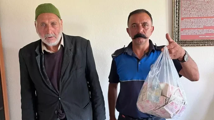 Dilencinin Uzerinden Poset Dolusu Para Cikti