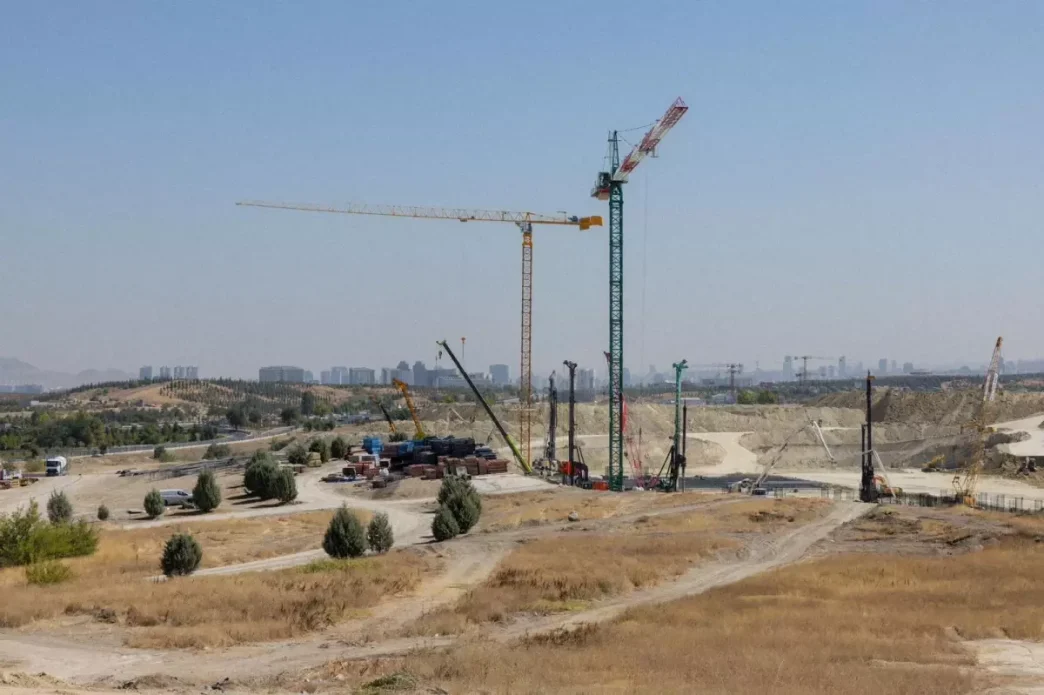 Disisleri Bakanliginin yeni yerleskesinin temeli atiliyor