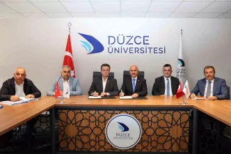Duzce Universitesinde Toplu Is Sozlesmesi Imza Toreni Duzenlendi