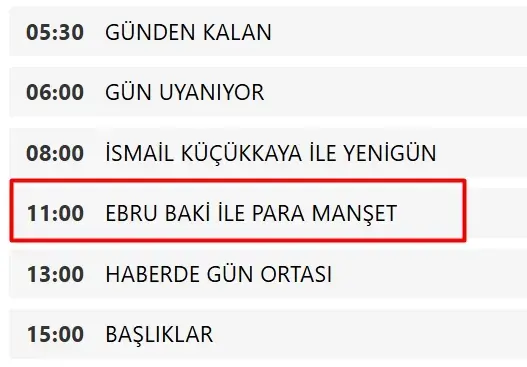 Ebru Baki TV100'de neden yok, ayrıldı mı?