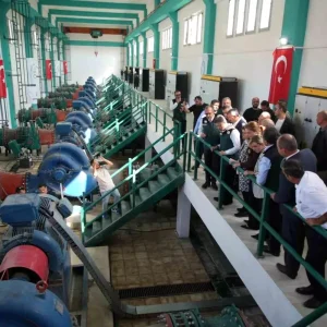 Edirnede Cakmak Baraji Meric Nehri Iletim Hattinin Acilisi Gerceklestirildi