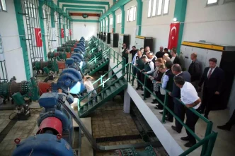 Edirnede Cakmak Baraji Meric Nehri Iletim Hattinin Acilisi Gerceklestirildi