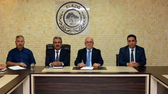 Elazig Ticaret Borsasi Agustos Meclis Toplantisi Yapildi