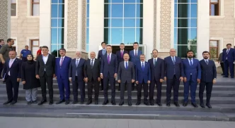 Enerji Bakani Alparslan Bayraktar Adiyamanda Turkiye Yuzyili Bulusmalari Toplantisina Katildi