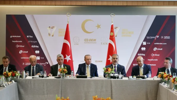 Erdogan New Yorkta Turk Yatirim Konferansina Katildi